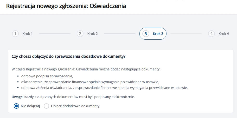 Jak wysłać e-sprawozdanie do KRS